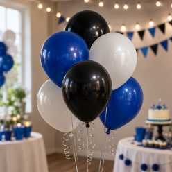 Black, Blue & White 12